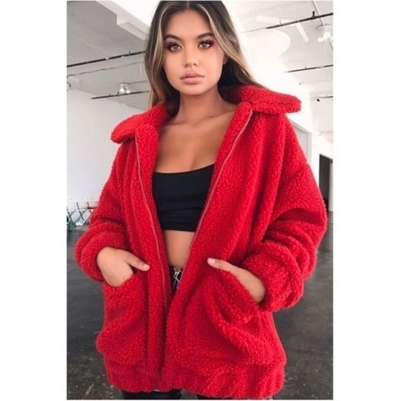 Jackets & Blazers - SO SOFT☁️Cuddle Creature Teddy Coat